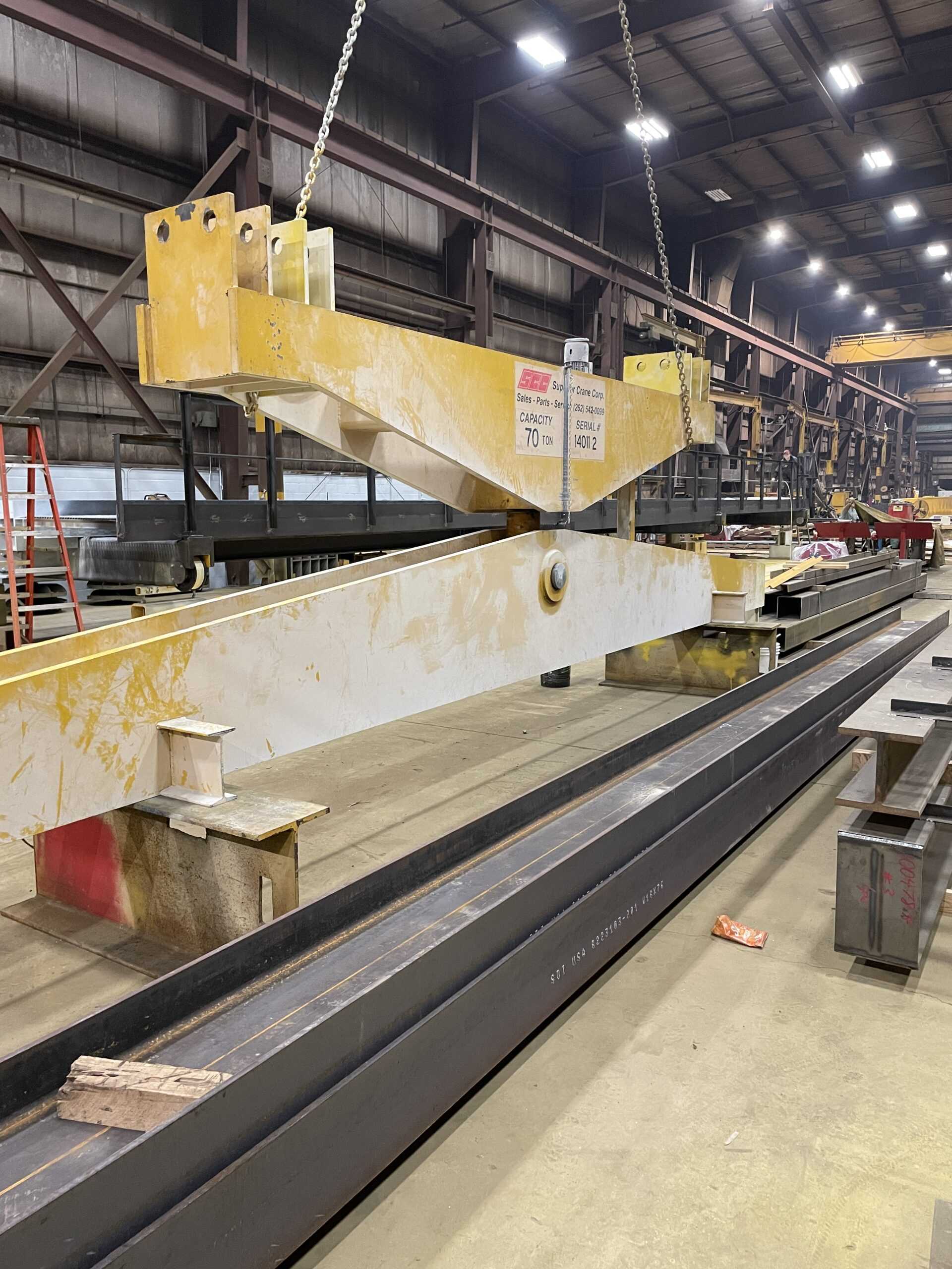 Before/After-Lifting Beam - Superior Crane Corp | Healy Manufacturing Group